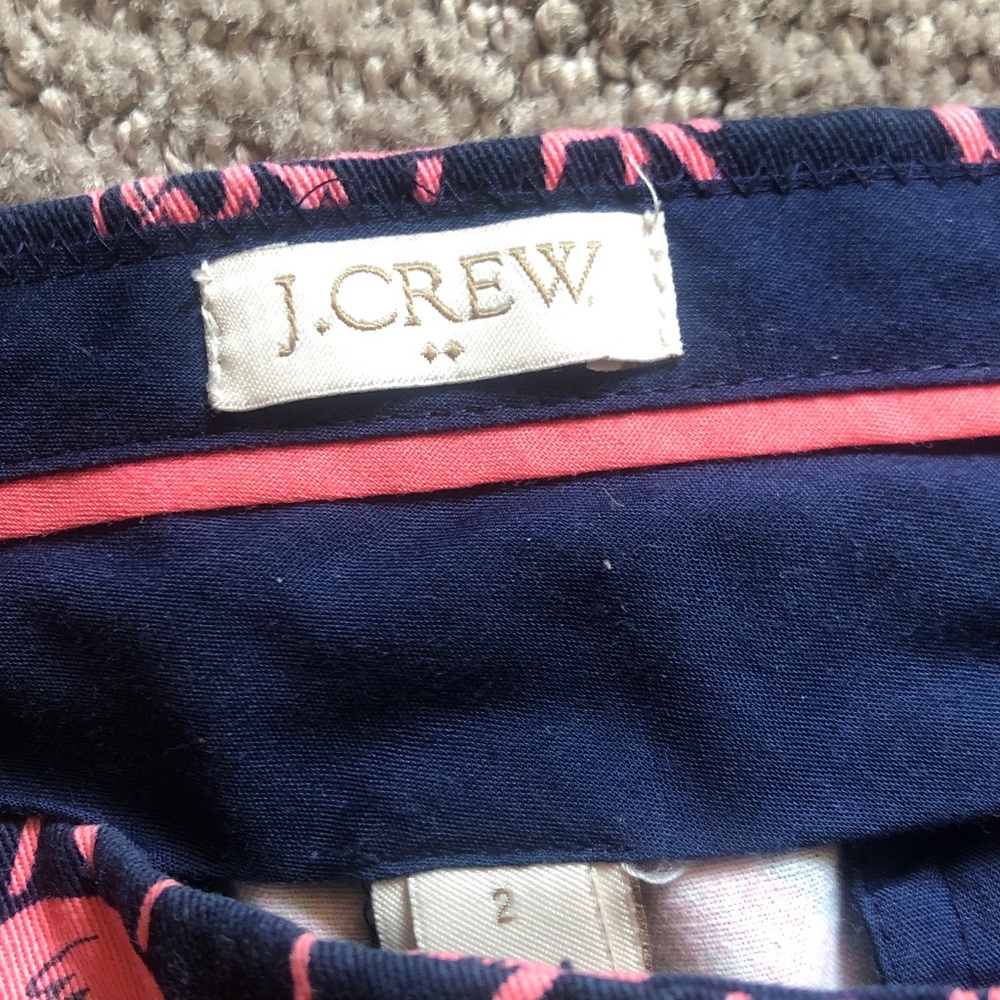 Flamingo J Crew Stio hiking zip pockets EUC both size 4 low rise - Picture 3 of 7